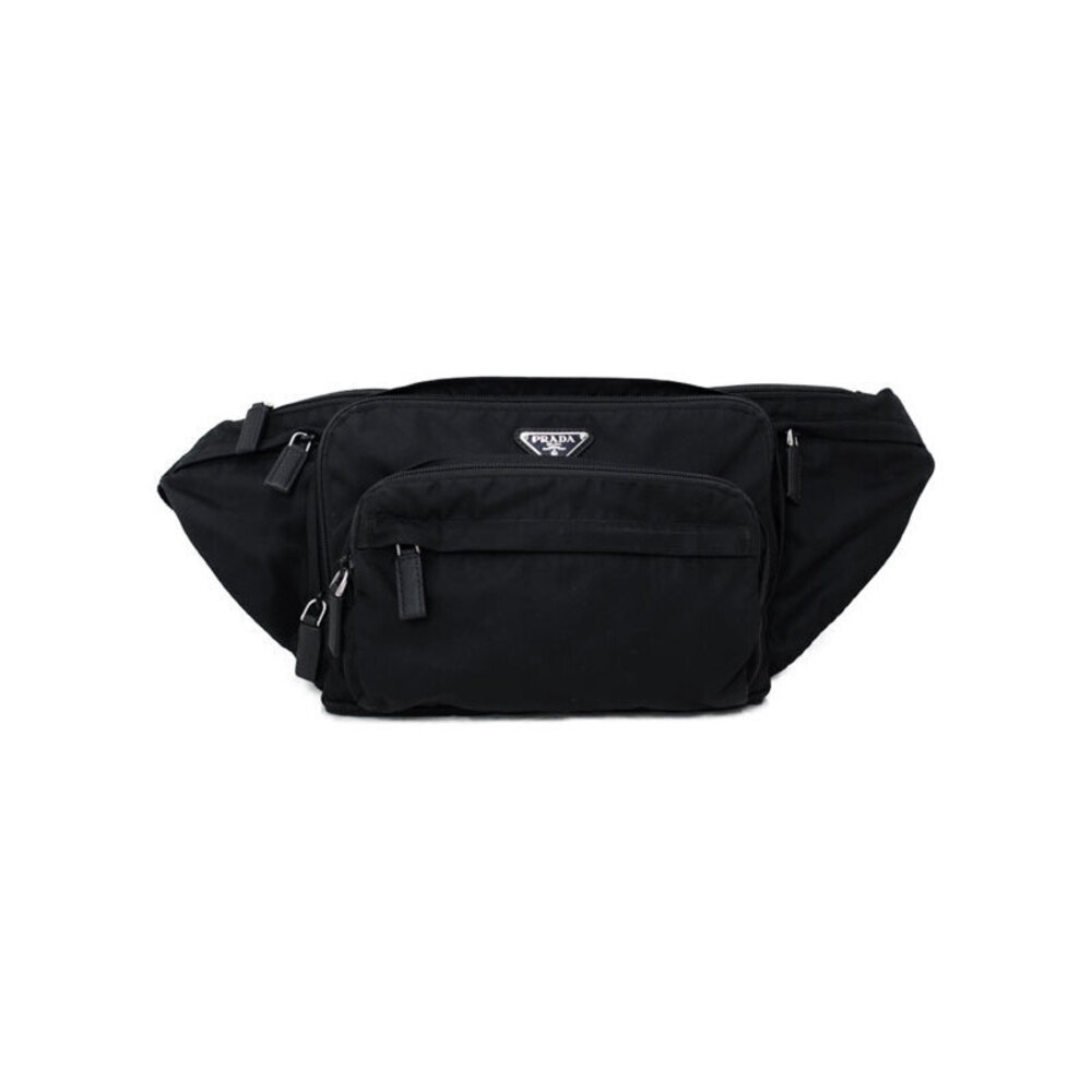 PRADA Waist bag Body Belt Bum Body Bag Black - Picture 1 of 9